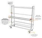 Quilt Caddy Batting Rack