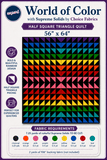 World of Color Quilt Kit – Supreme Solids Edition