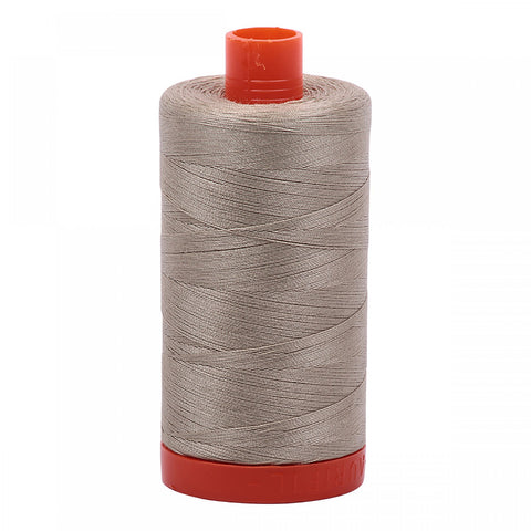 AURIFIL QUILT THREAD - 50 WT - 1422 yds #2324 Stone