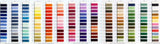 AURIFIL Mako Cotton Thread Color Card - 270 Colors