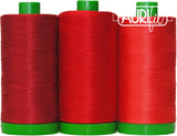 AURIFIL Red Panda 40wt Color Builder Thread 3 Spools AC40CP3-002