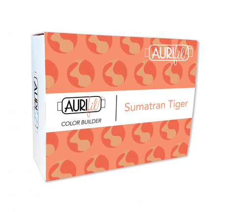 AURIFIL Sumatran Tiger 40wt Color Builder Thread 3 Spools AC40CP3-007