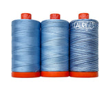 AURIFIL Passionflower Color Builder Thread Collection 50wt 3 Large Spools AC50CP3-018