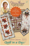 Autumn Leaves Quilt Pattern, Quilt in a Day, Eleanor Burns, 1260 EASY