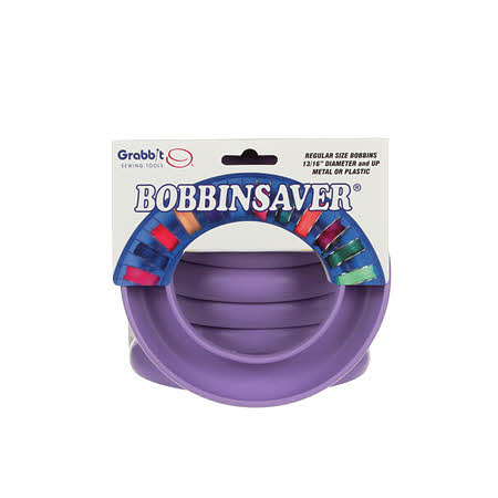 BobbinSaver, GRABBIT Bobbin Holder For Quilting & Sewing, Lavendar/Purple