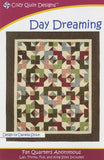 Day Dreaming: Fat Quarters Anonymous Quilt Pattern from Cozy Quilt Designs #CQD01010