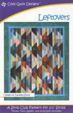 Leftovers: A Strip Pattern for 2 1/2" Strips by Cozy Quilt Designs # CQD01017