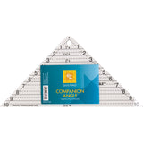 Companion Angle Triangle Ruler from EZ Quilting & Darlene Zimmerman # 882670139A