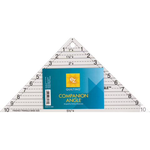 Companion Angle Triangle Ruler from EZ Quilting & Darlene Zimmerman # 882670139A
