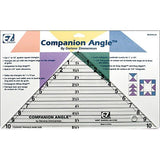 Companion Angle Triangle Ruler from EZ Quilting & Darlene Zimmerman # 882670139A