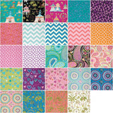 Haute Girls by Dena designs, Charm Squares/Pack,100% Cotton FB6CPDF.42014