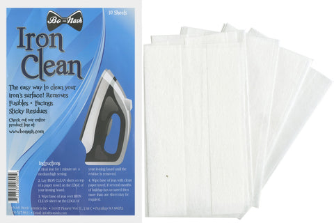Iron Clean, 10 sheets, from Bo-Nash