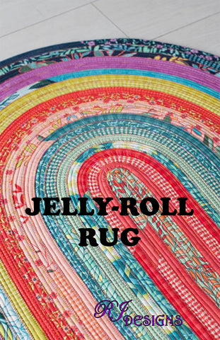 Jelly-Roll Rug Pattern, by R.J. Designs RJD 100