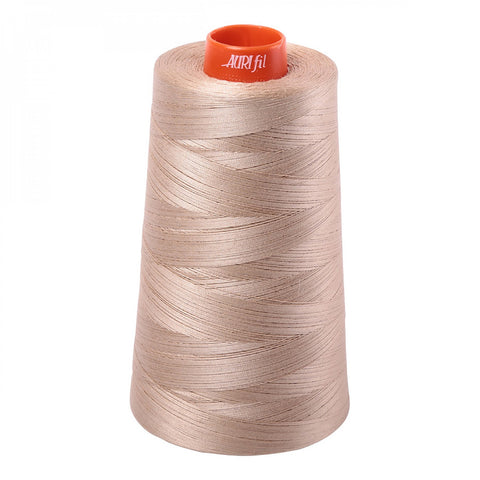 AURIFIL QUILT THREAD CONE - 50 WT - 6452 yards #2326 Sand