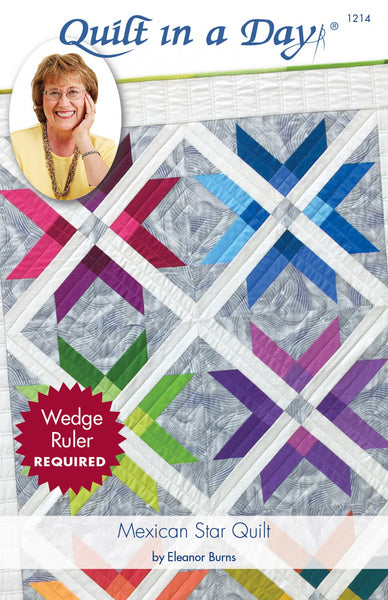  Twisted Star: Eleanor Burns Signature Quilt Pattern by Quilt in  a Day : Arts, Crafts & Sewing