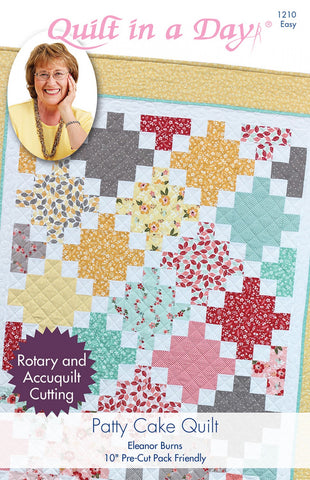 Patty Cake Quilt pattern from Quilt in a Day, Eleanor Burns, Easy 1210