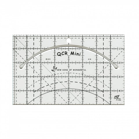 Quick Curve Ruler, QCR Mini Template, by Sew Kind of Wonderful