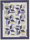 Twirling: A Strip Pattern for 2 1/2" Strips by Cozy Quilt Designs # SRR-TWI