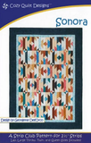 Sonora: A Strip Pattern for 2 1/2" Strips by Cozy Quilt Designs # SRR-SON