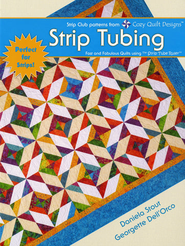Strip Tubing, Strip patterns by Cozy Quilt Designs # CQD04006