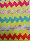 Wonky Zig Zag Baby Quilt Pattern #C-729 by Chenille-It