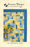 YELLOW BRICK ROAD Quilt Pattern, Atkinson Designs ATK-126 Fat Quarter Quilt