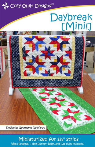 Daybreak [Mini] quilt pattern from Cozy Quilt Designs # CQD01161