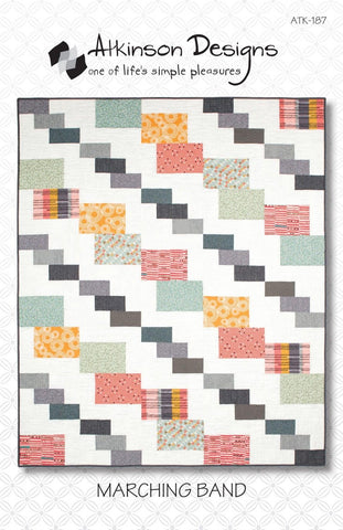 MARCHING BAND Quilt Pattern, Atkinson Designs ATK-187